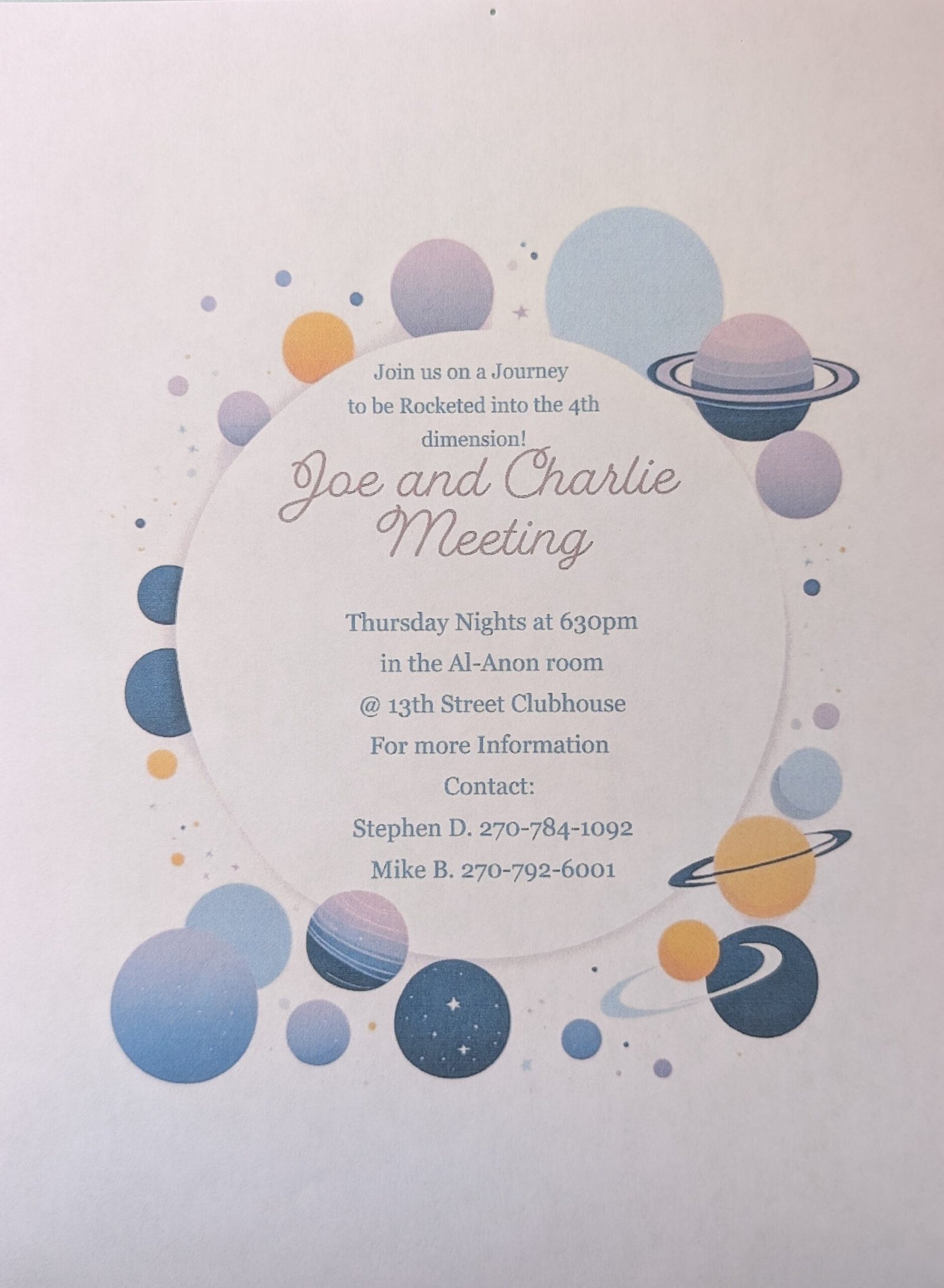 Joe and Charlie