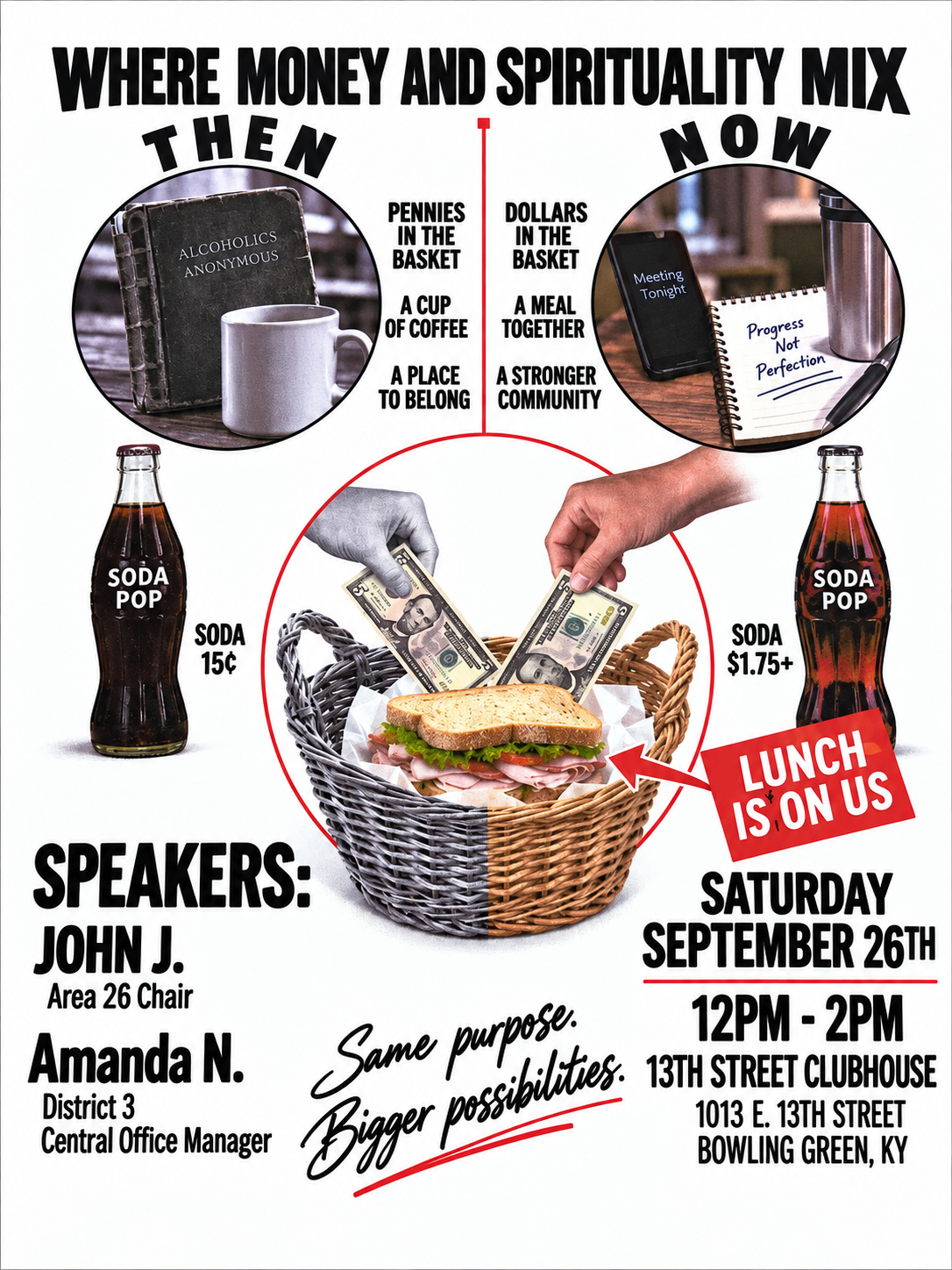 Where Money and Spirituality Mix event flyer